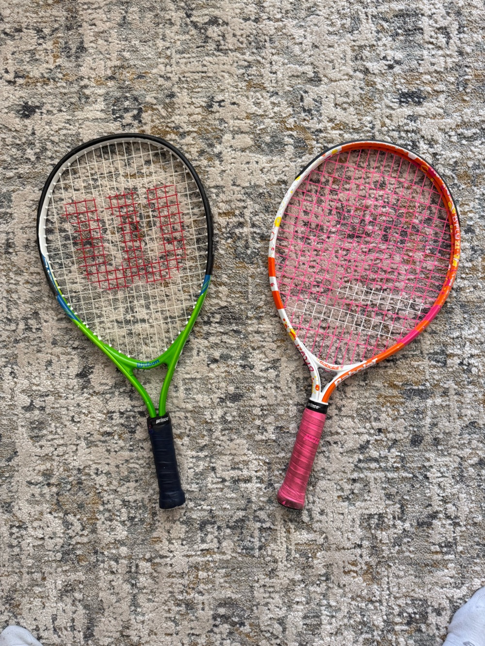 Wilson Kids Tennis Racquet Set - Green & Pink